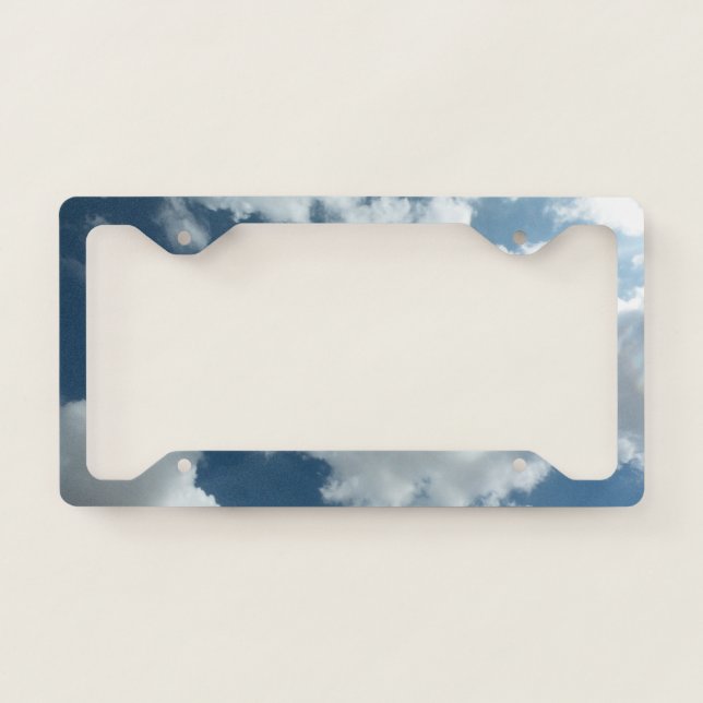 Sky License Plate Frame (Front)