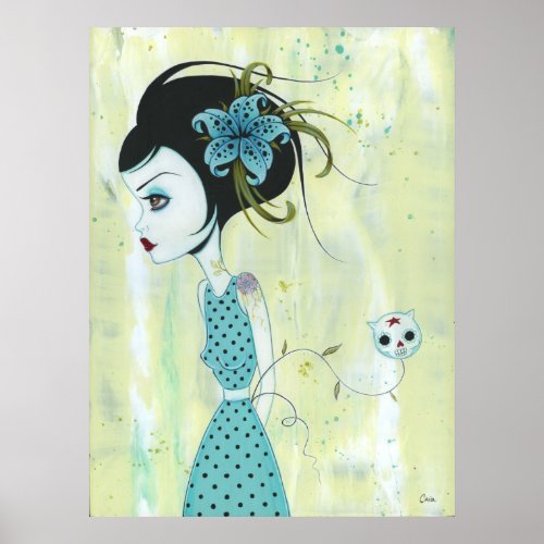 Sky Lili Canvas Print