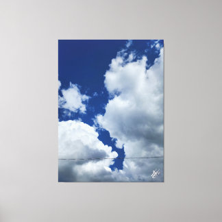 Sky line canvas print