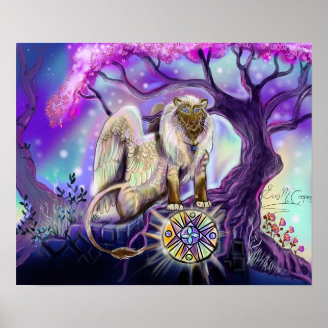 Sky Lion~art print (Front)