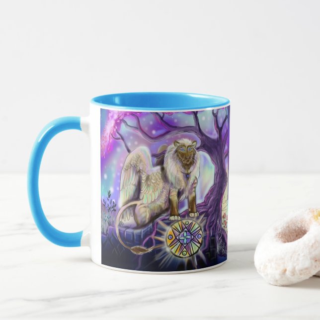 Sky Lion~ mug (With Donut)