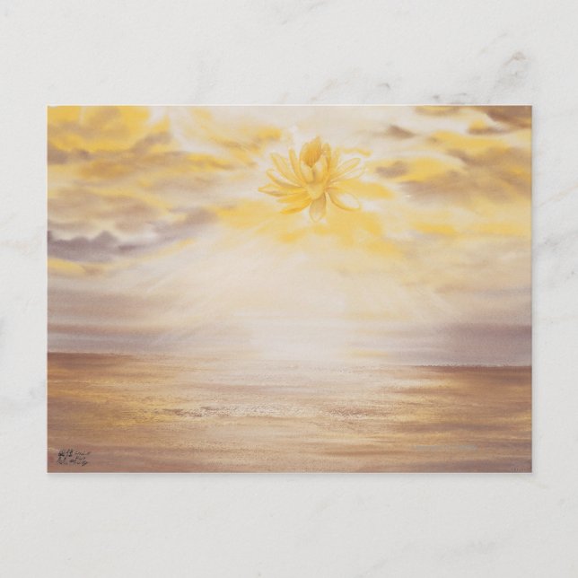 Sky Lotus Postcard (Front)