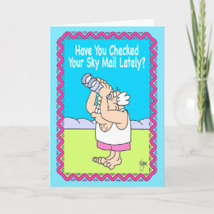 SKY MAIL Birthday Card