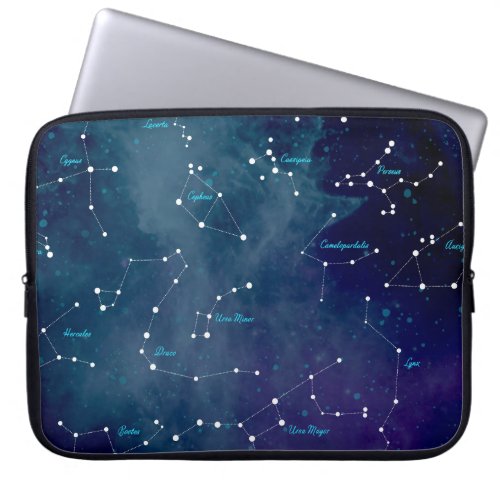 Sky Map Constellations Astronomy Laptop Sleeve