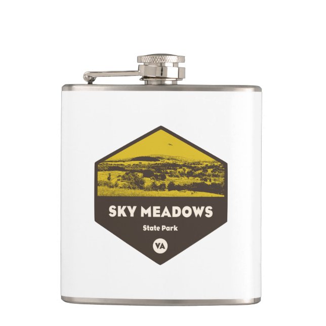 Sky Meadows State Park, Virginia Flask (Front)