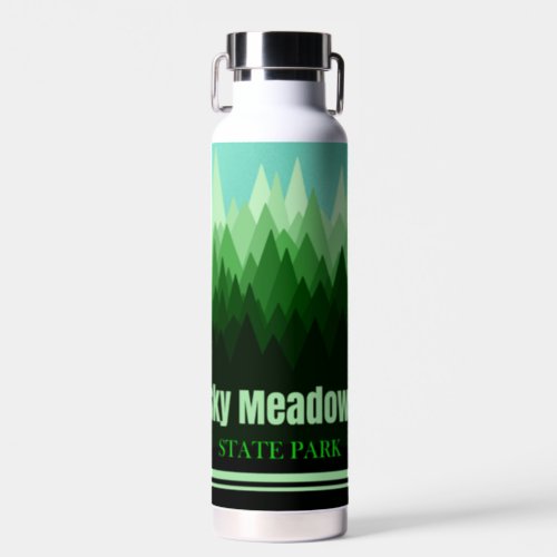 Sky Meadows State Park Virginia Forest Water Bottle