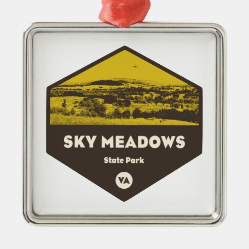 Sky Meadows State Park Virginia Metal Ornament