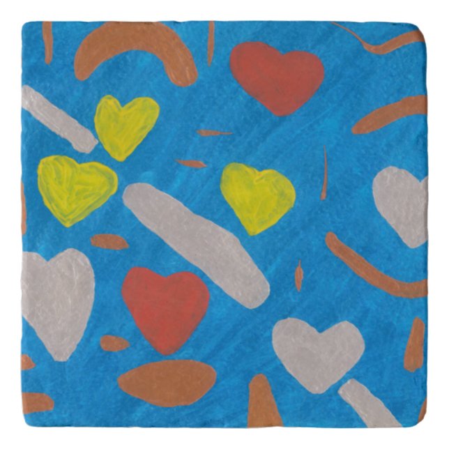 Sky of Love Trivet (Front)