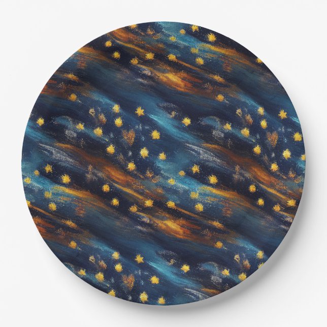 Sky of Stars Paper Plates (Front)