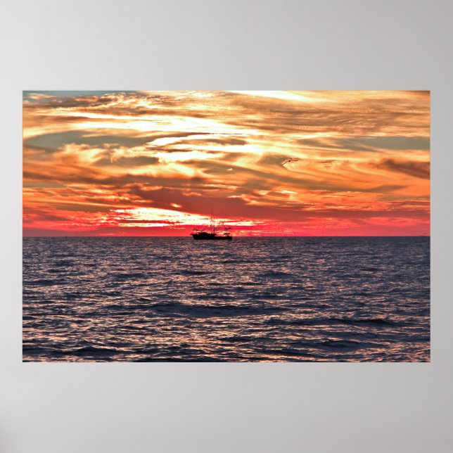 Sky on Fire Poster (Front)