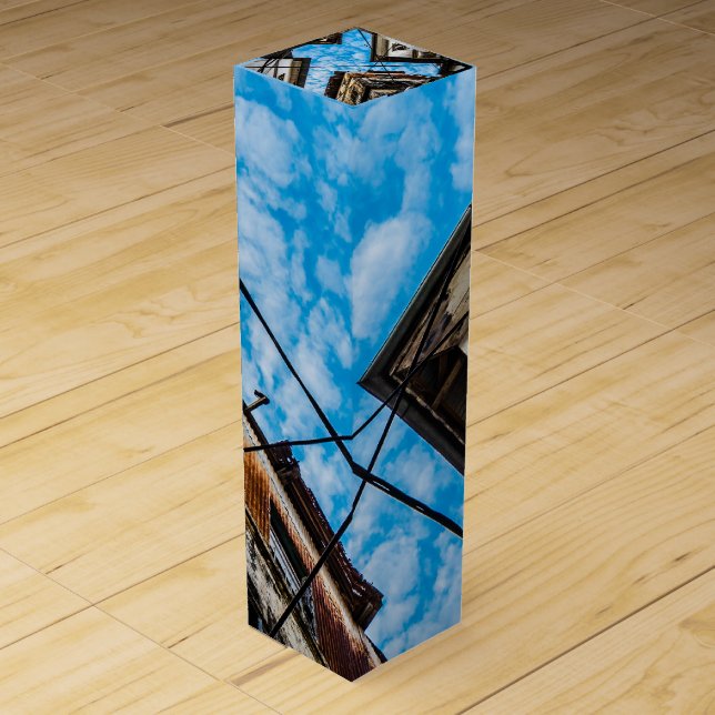 Sky Over Stonetown, Zanzibar Wine Box (Front)