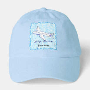 Sky Pilot Blue Airplane Hat