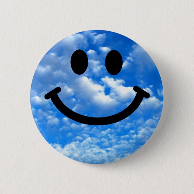 Sky Pinback Button (Front)