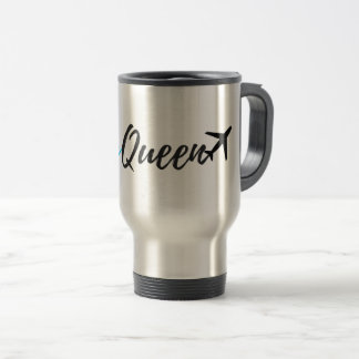 Sky Queen Flight Attendant Travel Mug