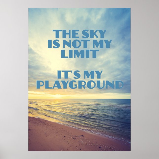 Sky Quote Poster (Front)