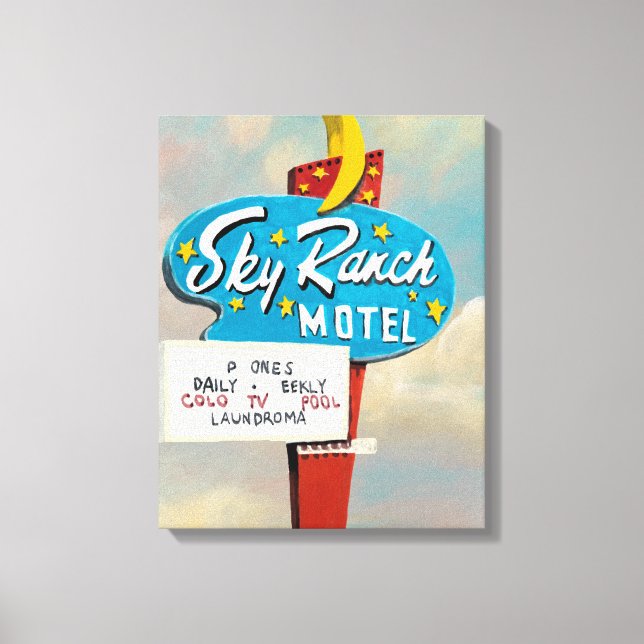 Sky Ranch Motel Sign (Front)