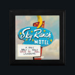 Sky Ranch Motel Sign Gift Box<br><div class="desc">Sky Ranch Motel Sign  Artist: Naomi McCavitt</div>