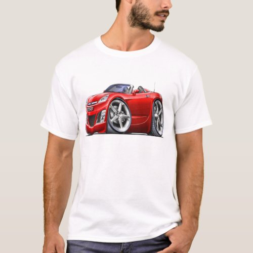 Sky Red Car T_Shirt