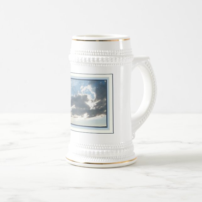 Sky-scape Beer Stein (Front Right)