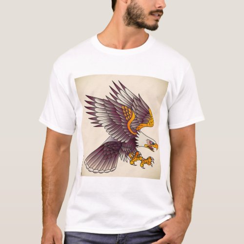 Sky Soar Majestic Eagles Collection T_Shirt