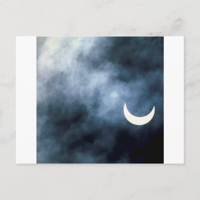 Sky Solar Eclipse Joshua Tree California Postcard (Front)