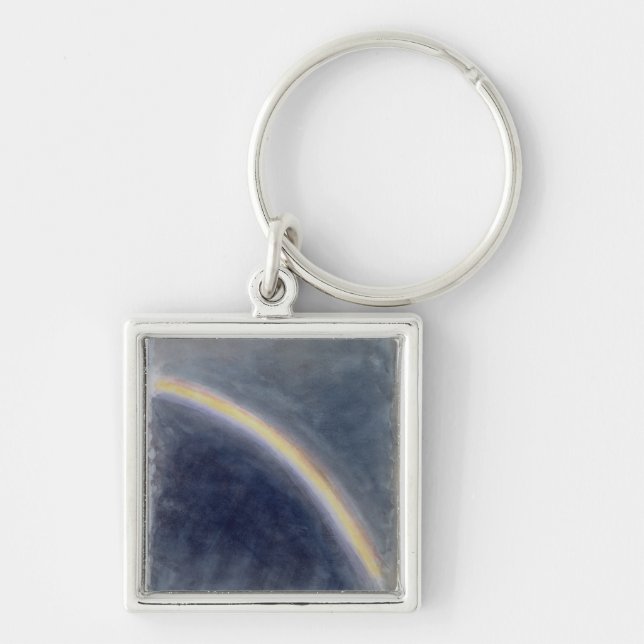 Sky Study with Rainbow, 1827 (w/c on paper) Keychain (Front)