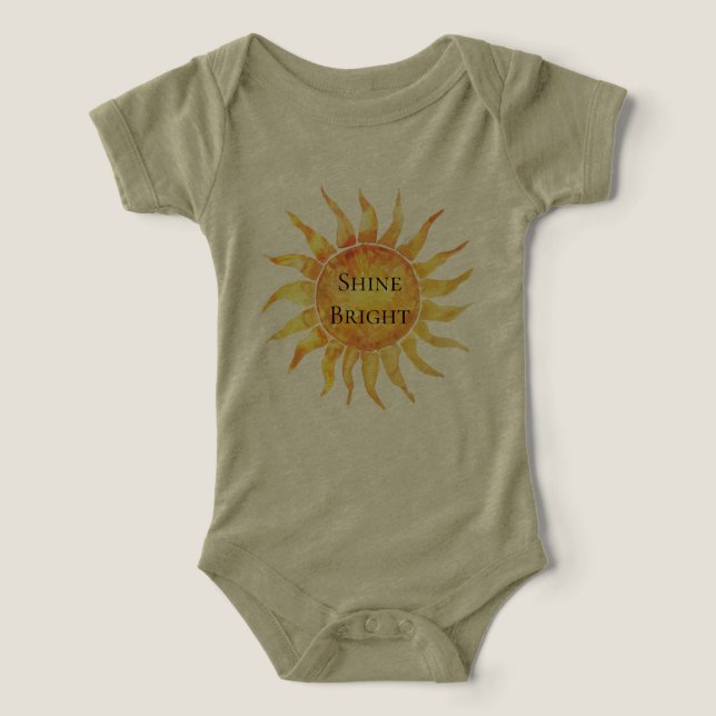 Sky Sun Shine Bright Infant T-shirt (Design Front)