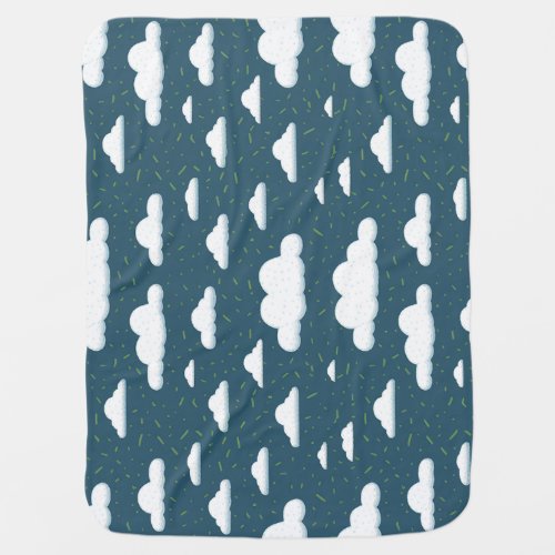 SKY SYMPHONY A DANCE OF CLOUDS BABY BLANKET