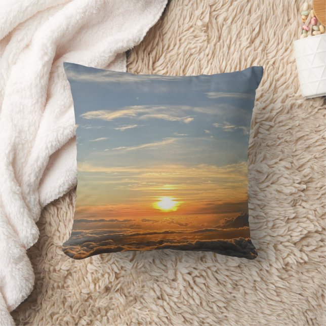 "Sky" Throw Pillow (Blanket)
