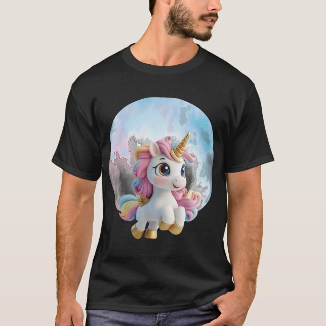 Sky Unicorn friend boy T-Shirt (Front)