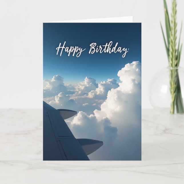 Sky View Birthday Card (Front)