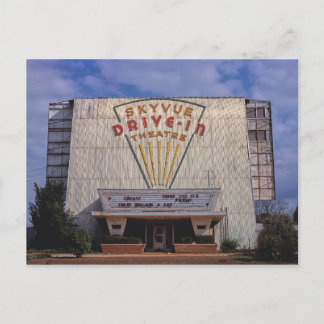 Sky View Drive-In Theater, Dothan, Alabama Postcard