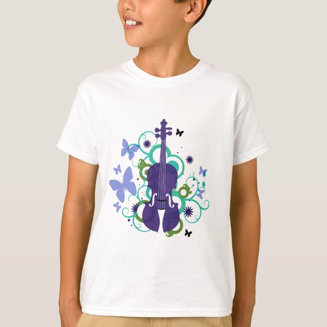 Sky Violin T-shirt (Front)