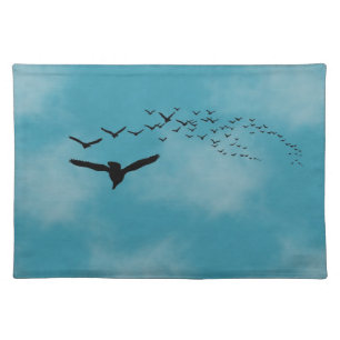 Sky with Birds Placemat