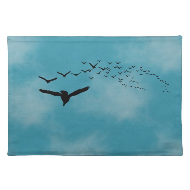 Sky with Birds Placemat (Front)