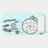 SkyBlue Dream-Catcher iPhone 4/4S Case (Back (Horizontal))