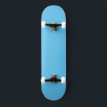 Skyblue Skateboard<br><div class="desc">Skyblue color Skateboard. Solid Color Skyblue deck. Skate Skyblue plain color</div>