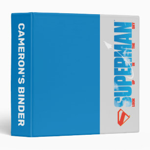 Skybound Superman Silhouette 3 Ring Binder