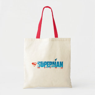 Skybound Superman Silhouette Tote Bag
