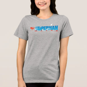 Skybound Superman Silhouette Tri-Blend Shirt