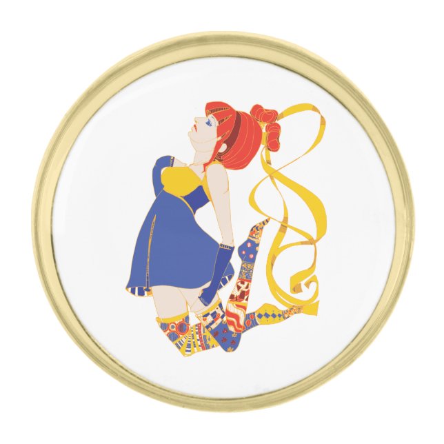 Skydancer lapel pin (Front)