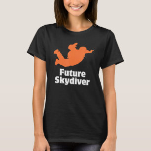 Skydive Parachute Skydiver Parachutist   Base Jump T-Shirt