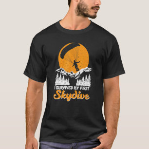 Skydive Parachute Skydiver Parachutist Extreme Spo T-Shirt