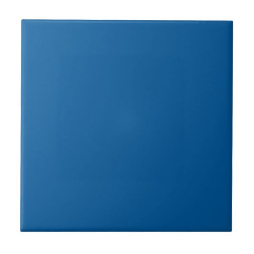 Skydiver Blue Solid Color Royal Blue Ceramic Tile