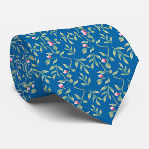 Skydiver Blue Wedding Keepsake  Neck Tie