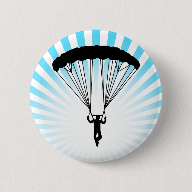 skydiver silhouette button (Front)