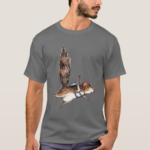 Skydiver Squirrels Skydiving Adventure Design Ess T_Shirt