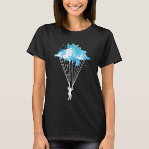 Skydivers Awesome Skydiving Parachuting Sports Pre T-Shirt