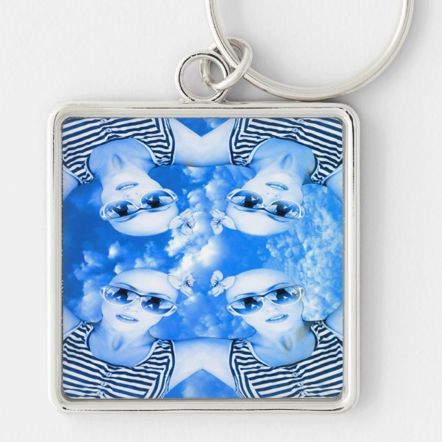 Skydivers Keychain (Front)