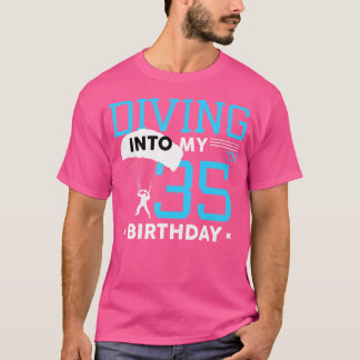 Skydiving 35Th T-Shirt